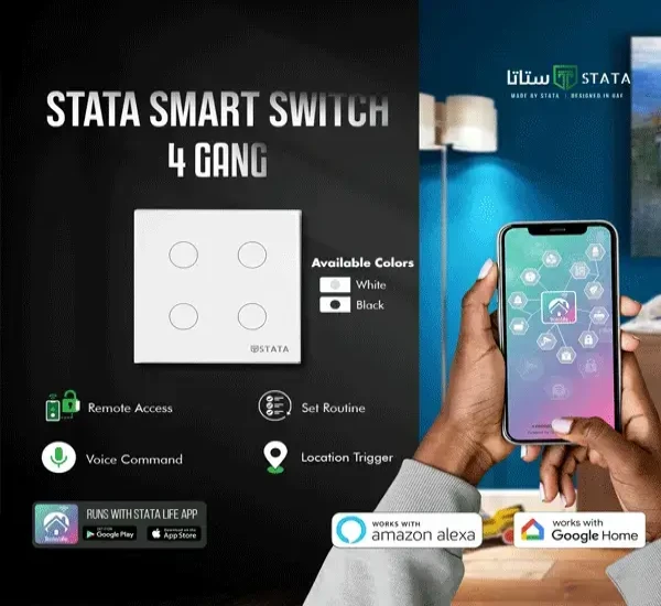 4 Gang Smart Switch- STATA