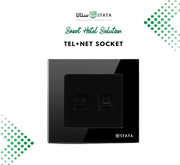 Tel + Net Socket